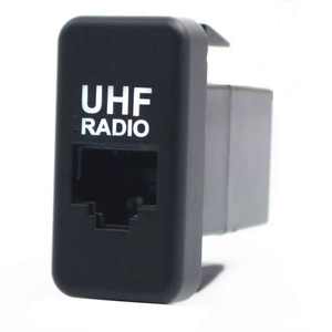 Connecteur RJ45 de 12 v, avec lampes LED, panneau de commutation RADIO, UHF, tableau de bord, pour <span class=keywords><strong>Toyota</strong></span> - Product Image 2