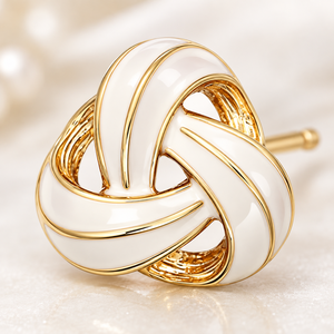 Orecchini a Nastro per Donne, Design a Fiocco Fluido, Accessori per Orecchie da Indossare Quotidianamente - Product Image 4