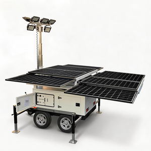 Remorque solaire hors réseau robuste pour panneaux solaires, idéale pour les chantiers extérieurs - Product Image 3