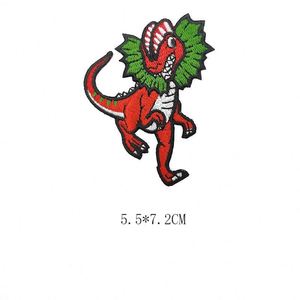 Noda Iron on Embroidered Cute Cartoon Dinosaur Patches for Kids Clothes Bag Decoration - Product Image 5