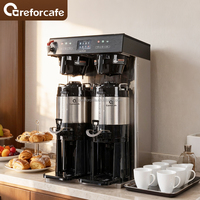 Cafetera Comercial Automática de Alta Gama con Pantalla LED Carefor, Cafetera de Goteo