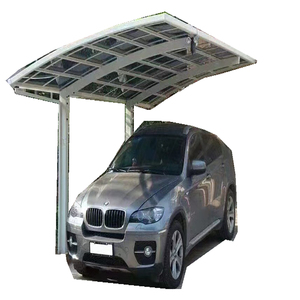 Double Cantilever Aluminium Carport Metall Garage Aluminium Carport Baldachin Outdoor Custom Carport Shade Shed mit Polycarbonat - Product Image 5