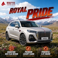 Mobil Bekas Hongqi HS5 2023 2.0T AWD Flag Leader Pro SUV Turbo 8AT Bensin Otomatis LHD Grosir Ekspor