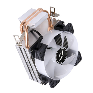 QiuzAim Silent 2 tubo de cobre 90mm disipador de calor 2011 VENTILADOR DE <span class=keywords><strong>CPU</strong></span> de computadora 4pin iluminación Control de temperatura X79 placa base Torre X99 - Product Image 3