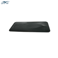 Plaque de planche de Surf en Fiber de carbone 3K, accessoire argenté à fixation universelle, lecteur de Surf SUP, Kitesurf, 1 pièce