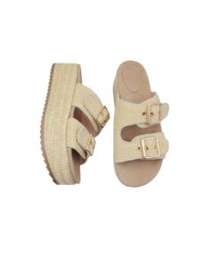 Sandalias de cuña de yute para mujer, novedad de 2025, hechas en China, precio competitivo, 100% - Product Image 6