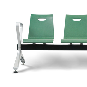 Sillas de Espera Hewei LC043 de PU para Uso en Exteriores, Hospitales, Parques y Escuelas - Product Image 2