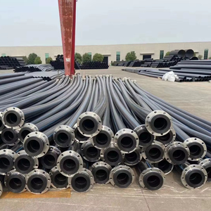 160mm 200mm HDPE NẠO VÉT đường ống với phao và ống cao su - Product Image 1