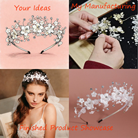 Peigne à cheveux de mariée élégant fait main sur mesure avec zircone cubique et perles pour coiffure de mariage et accessoires de coiffure pour chignon