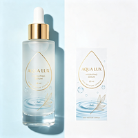 Étiquette autocollante en vinyle personnalisée TEDDY pour parfum, impression de logo, feuille d'or, étiquette cosmétique