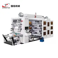 QIANGTUO-Automatischer Typ (100-120m/min)6 Farben Papiertüte Pappbecher Flexodruck maschine/Flexodrucker