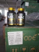 BIYODE Très Populaire NAC N-Acétyl L-Cystéine Gélules Complément Bien-être En Stock Faible MOQ Vente en Gros Direct Usine