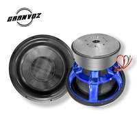 GRANVOZ Haut-parleur de haute qualité 18 pouces puissance audio de voiture 4000watts 2 OHM haut-parleur de voiture audio