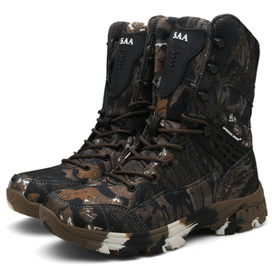 Botas de Caza y Senderismo DF Q5 5AA Personalizadas con Camuflaje Nocturno Forestal - Product Image 5