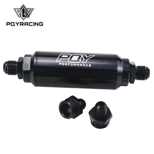 Filtro de Combustible Poyracing de 44 mm AN6 AN8 de Aluminio para Mejora de Rendimiento de Automóviles - Product Image 1