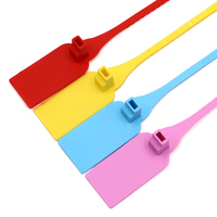 Sceau de sécurité en plastique personnalisé MA-PS6046, auto-verrouillant, anti-effraction, pour conteneurs