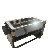 Machine automatique à grande capacité, alimentée par moteur, pour le lavage, le pelage et le nettoyage des pommes de terre et du gingembre