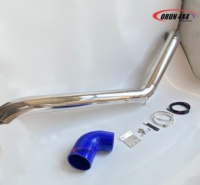 Snorkel d'admission d'air de 4 pouces pour Land Cruiser 70, 76, 78, 79 SERIES 2007-2024, snorkel en acier inoxydable pour LC79 tout-terrain