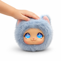 Jouet en peluche intelligent AI avec yeux lumineux et fonction vocale 4G ESIM, rembourrage en coton PP, 7,5 cm, unisexe, pour enfants de 5 à 7 ans, cadeau
