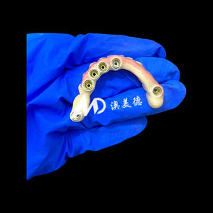 Premium Implantaat-Ondersteunde Prothese | Titanium <span class=keywords><strong>Abutment</strong></span> Met Precisie Zirkonia Kroon Voor Stabiele En Comfortabele Pasvorm - Product Image 2