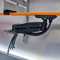 DEMAELECTRIC Personnalisable 6 pôles 210A Rail d'alimentation coulissant basse tension conducteur sans soudure barre omnibus PVC + équipement de Distribution d'énergie
