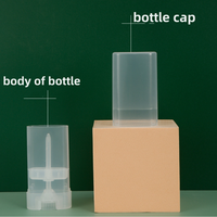 Quantité minimale de commande en stock bricolage 0.5oz vide déodorant bâton récipient en plastique déodorant Tube 15ml 15g torsion vers le haut déodorant conteneur