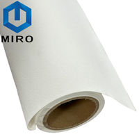 Rouleau de papier peint non tissé blanc imprimable, directement de l'usine, imperméable et ignifuge, pour impression numérique éco-solvant 2.85/3.05*60M