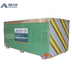 Chất lượng cao hiện đại vách thạch cao plasterboards 9.5/12 mét Độ dày chịu nước tấm thạch cao cartongesso cho khách sạn sử dụng nội thất - Product Image 2