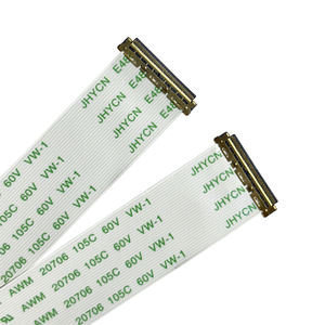 Cabo Flexível Plano (FFC) 0.5mm Pitch 30pin 200mm Comprimento J2201-030S5696 AWM 20706 105c 60v Cobre Estanhado JHYCN - Product Image 1