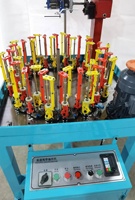 Machine de tressage de corde en nylon d'approvisionnement d'usine machine de tressage de manchon en nylon prix de machine de tressage