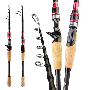 คันเบ็ดตกปลาแบบยืดหดได้1.98ม. 2.1ม. 2.4ม. 2.7ม. คันเบ็ดตกปลาคาร์บอนทะเล - Product Image 1