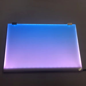 60*36 см RGB цветной стеклянный аквариум, домашний декоративный аквариум, аквариум, фон для аквариума, управление светом через приложение для телефона - Product Image 1