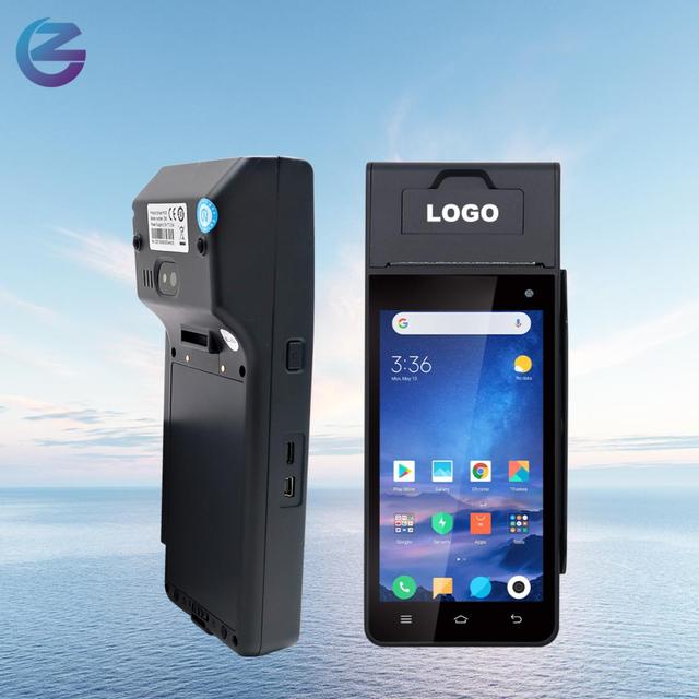 Z90 Android POS Terminal with 58mm Thermal Printer and 1D/2D Barcode Scanner Bluetooth Connectivity