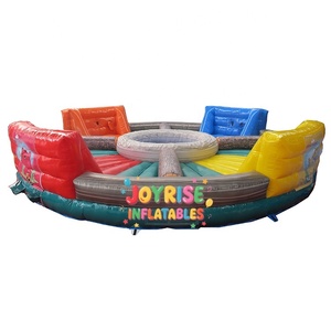 Joyrise ngoài trời khổng lồ đói hà mã trò chơi bơm hơi-sử dụng thương mại Vật liệu PVC 500kg Công suất 4-8 hành khách 9.2x9.2x1.7m dễ dàng - Product Image 2