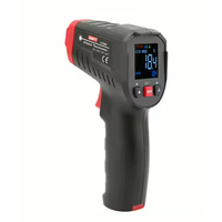Pistolet thermique numérique Uni-t Ut306s, thermomètre numérique industriel sans contact, hygromètre et fréquencemètre