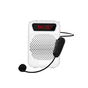 Moinm K51 Megafon USB Mikrofon Mini, Speaker Mengajar Nirkabel Mini Penguat Suara