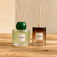 Bouteille en verre vide pour diffuseur de parfum d'ambiance 70ml 80ml, personnalisable avec logo et emballage – Meilleures ventes