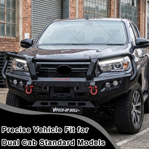 Pare-chocs avant en acier Hamer avec protection pour Toyota Hilux Revo Rocco 2015-2025 - Product Image 4