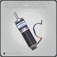 Moteur à aimant permanent brossé 12V/24V 32mm Mini 32-31ZY-B, couple élevé 100kg, avec engrenage planétaire, montage à bride, étanche, pour ventilateur de bateau
