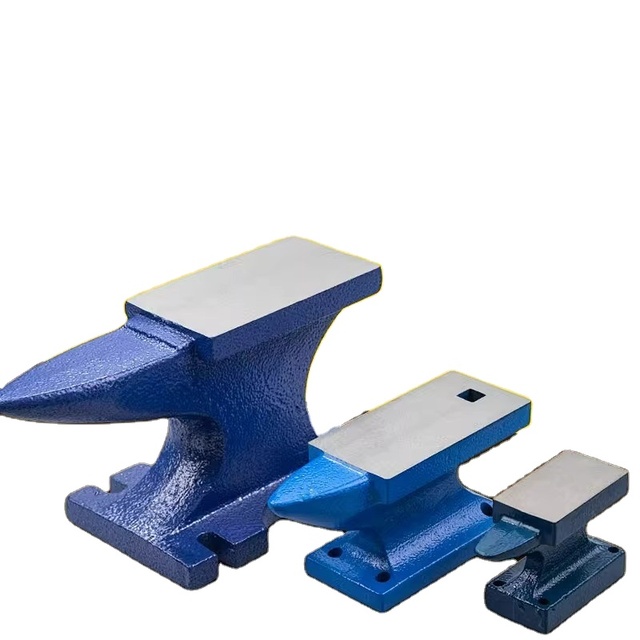 High Quality Industrial Grade Small Large Blue Cast Steel Anvil Forging Tool Bench Horn Cast Forged for Jewelry Making Gold