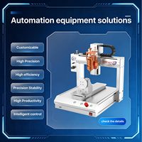 Robot de distribution intelligent à table rotative 5 axes pour la production de masse