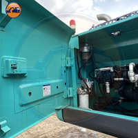 Excavatrice Kobelco Sk200-8 d'occasion, d'origine japonaise, 20 tonnes, faible nombre d'heures, diesel, sur chenilles, hydraulique, en bon état, à vendre