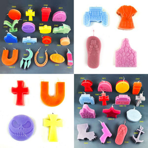 Moldes de fundición de resina hechos a mano para adornos decorativos DIY estilo Ins silicona lápiz vela fragancia molde 5663 - Product Image 5