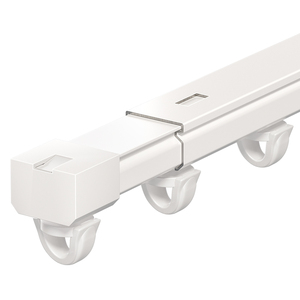 Factory Wholesale Telescopic Aluminum <b>Curtain</b> Rail Bulk Supply Hotel Apartment Track - Product Image 4