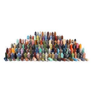 CHUSE crystal crafts bacchette di cristallo di quarzo naturale point crystals healing stones tower per bulk all'ingrosso - Product Image 5