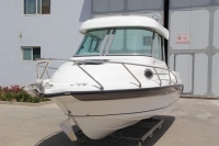 Yacht de sport en fibre de verre haute vitesse de 7 m avec moteur hors-bord pour la navigation, la pêche en rivière et les loisirs