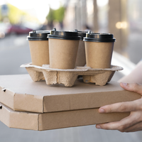 Gobelets jetables en papier double paroi blancs de qualité alimentaire avec logo personnalisé pour boissons gazeuses, whisky, tequila – Vente en gros