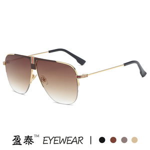 Eyewear Aviator Sunglasses Metal Frame PC Lens UV400 Protection Unisex Fashion <b>Sunscreen</b> Travel Driving Party - Product Image 3