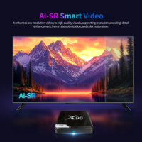 A100 Amlogic S905A Octa Core 4K Dual Wifi 2T2R MIMO AI-SR Android 14 6nm Chipset Stable Rapide Grand BT RCU