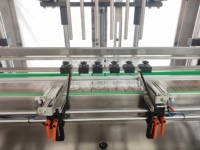 Machine de remplissage et d'étiquetage automatique portable de table pour pâtes cosmétiques en flacon